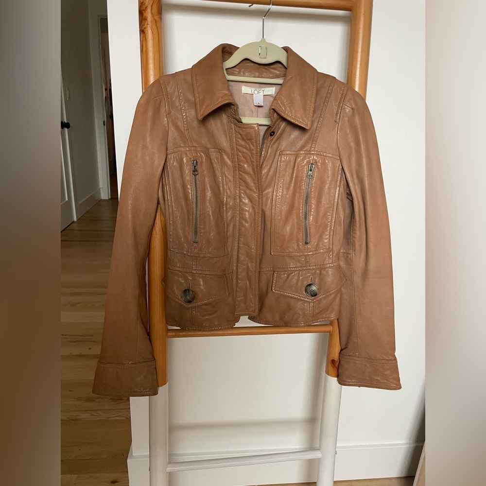Loft Genuine Leather Jacket